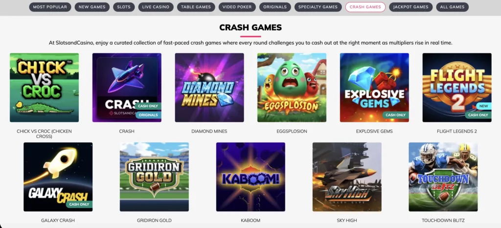 Play Online Slots and Casino Games